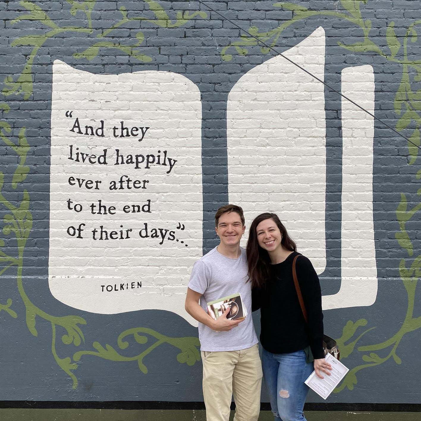 Some foreshadowing nearly 2 years ago, before Kristyn and Andrew started dating. Kristyn had just moved to Waco for work, and Andrew and another dear friend were visiting for the weekend.