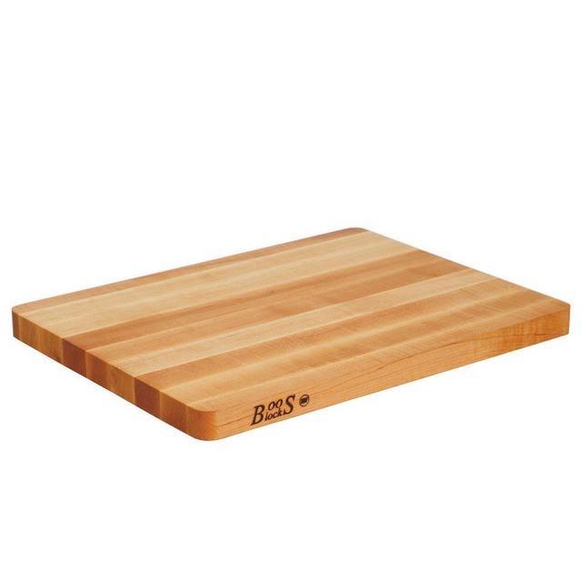 John Boos 20" x 15" x 1 1/4" Thick Maple Chop-N-Slice Board