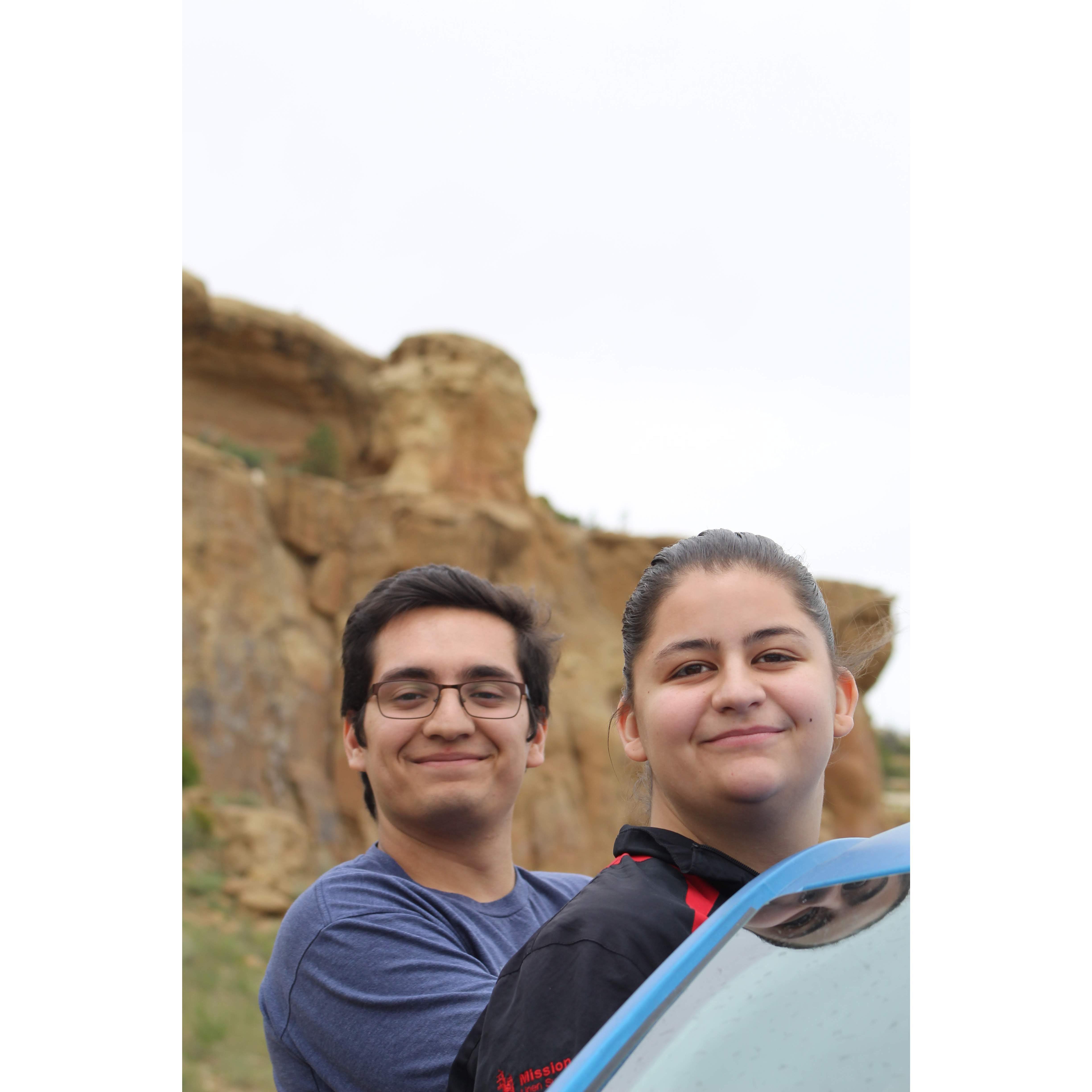 Visiting family in New Mexico