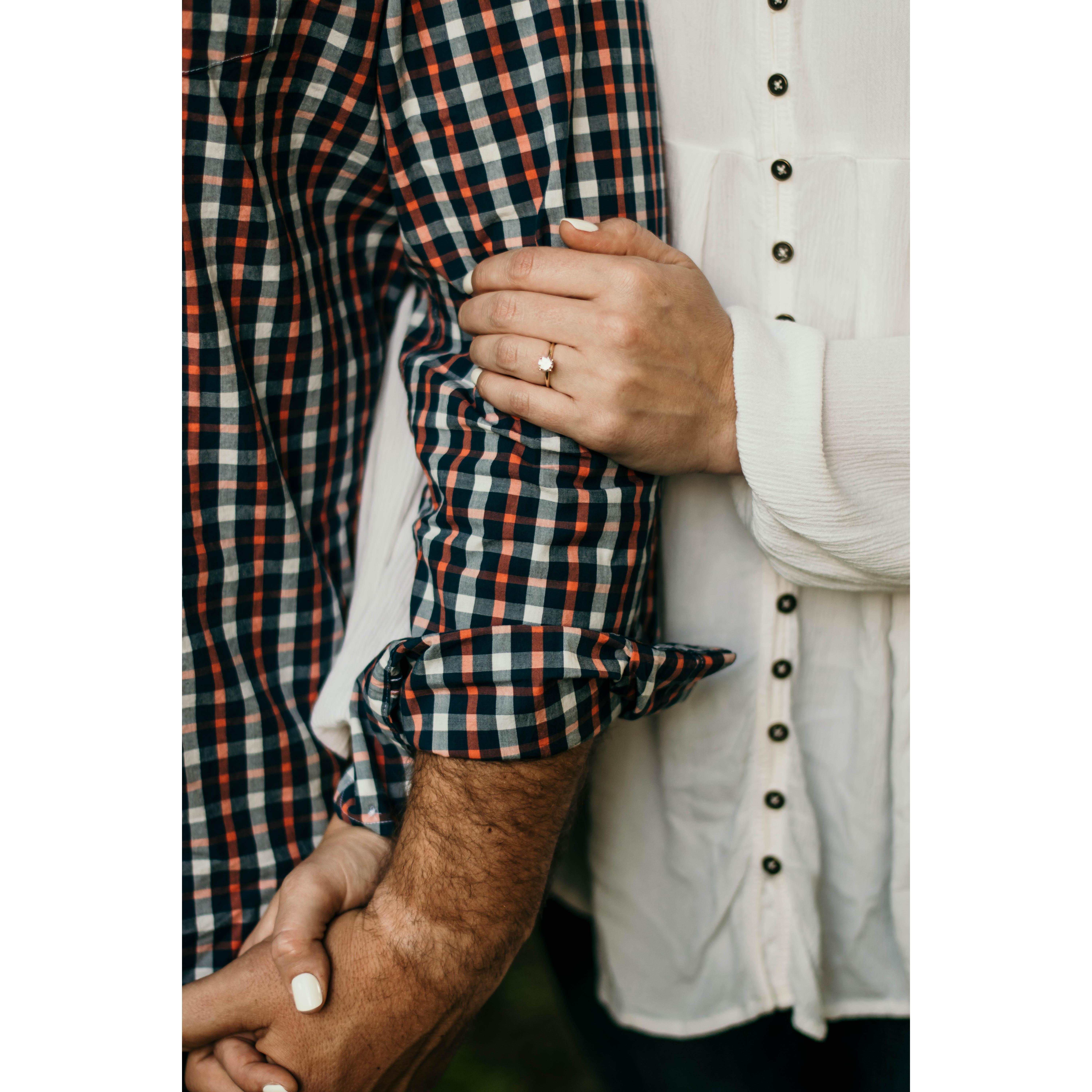 Engagement Photos by Cedar and Palm Photography.