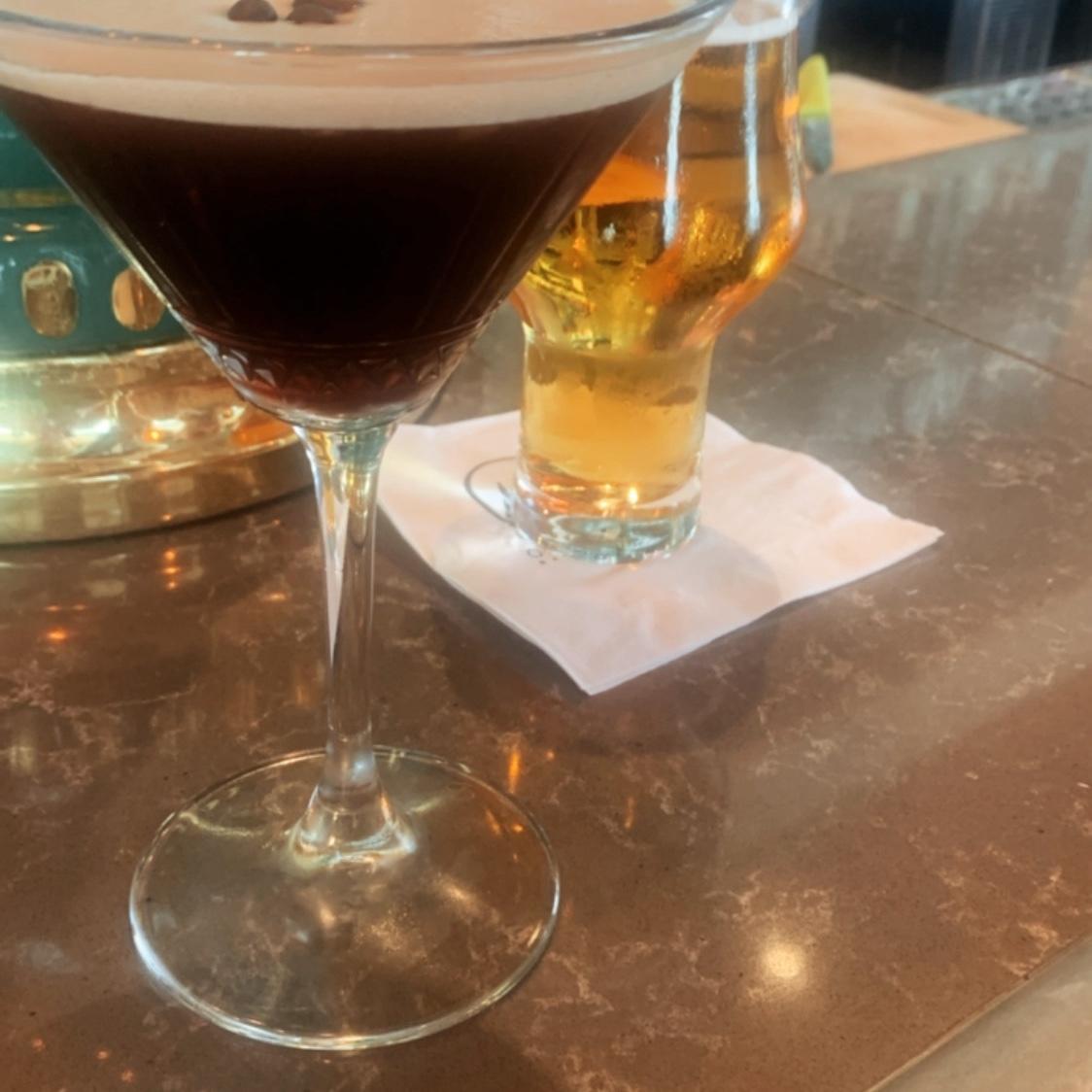 Get the espresso martini at Orions!