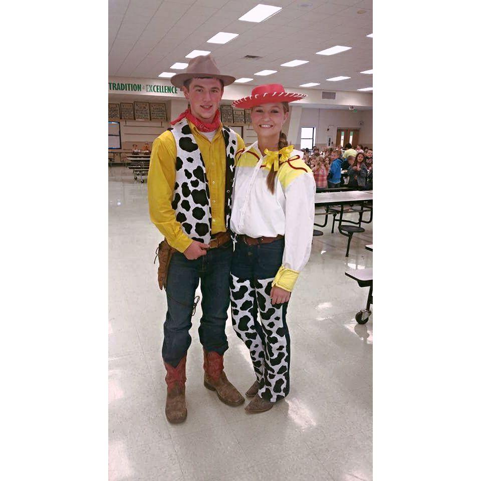 Homecoming Dress-Up Day: Disney Character-- Jessie and Woody from Toy Story 2015