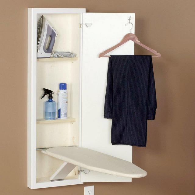 Stowaway In-Wall Ironing Board