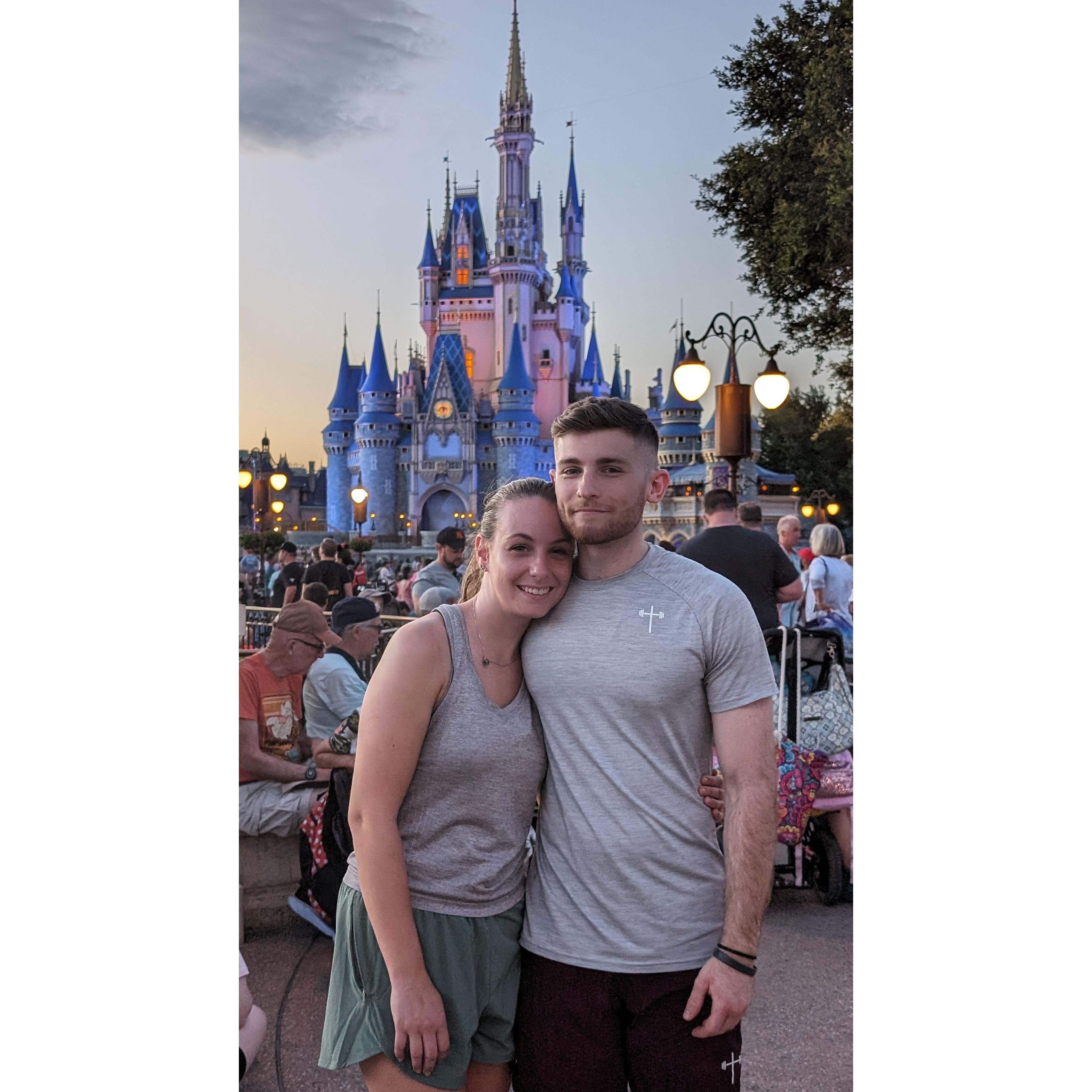 Grant's first time in Magic Kingdom