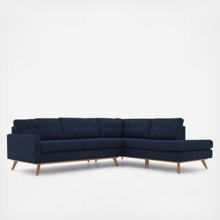 Baxter Sectional with Bumper