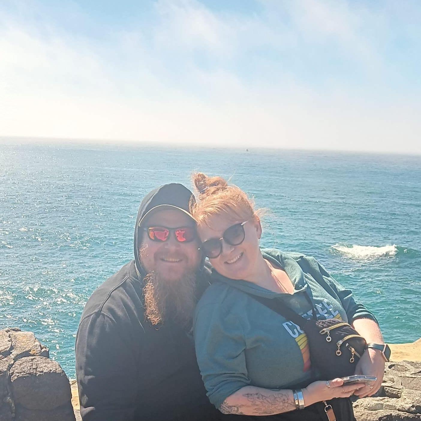 Driving to the coast