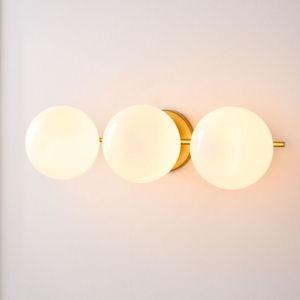 Sphere & Stem 3-Light Sconce (24")