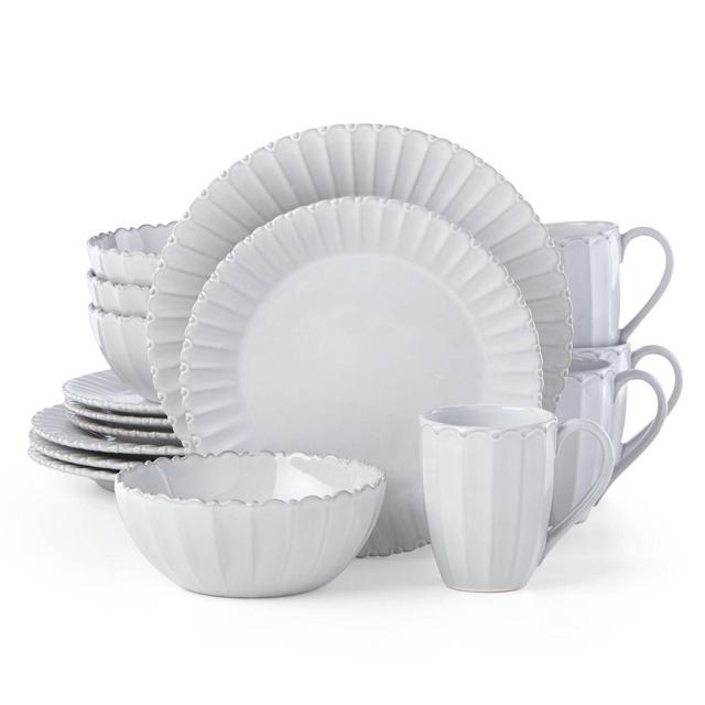 Lenox® French Carved™ Bead 16-Piece Dinnerware Set