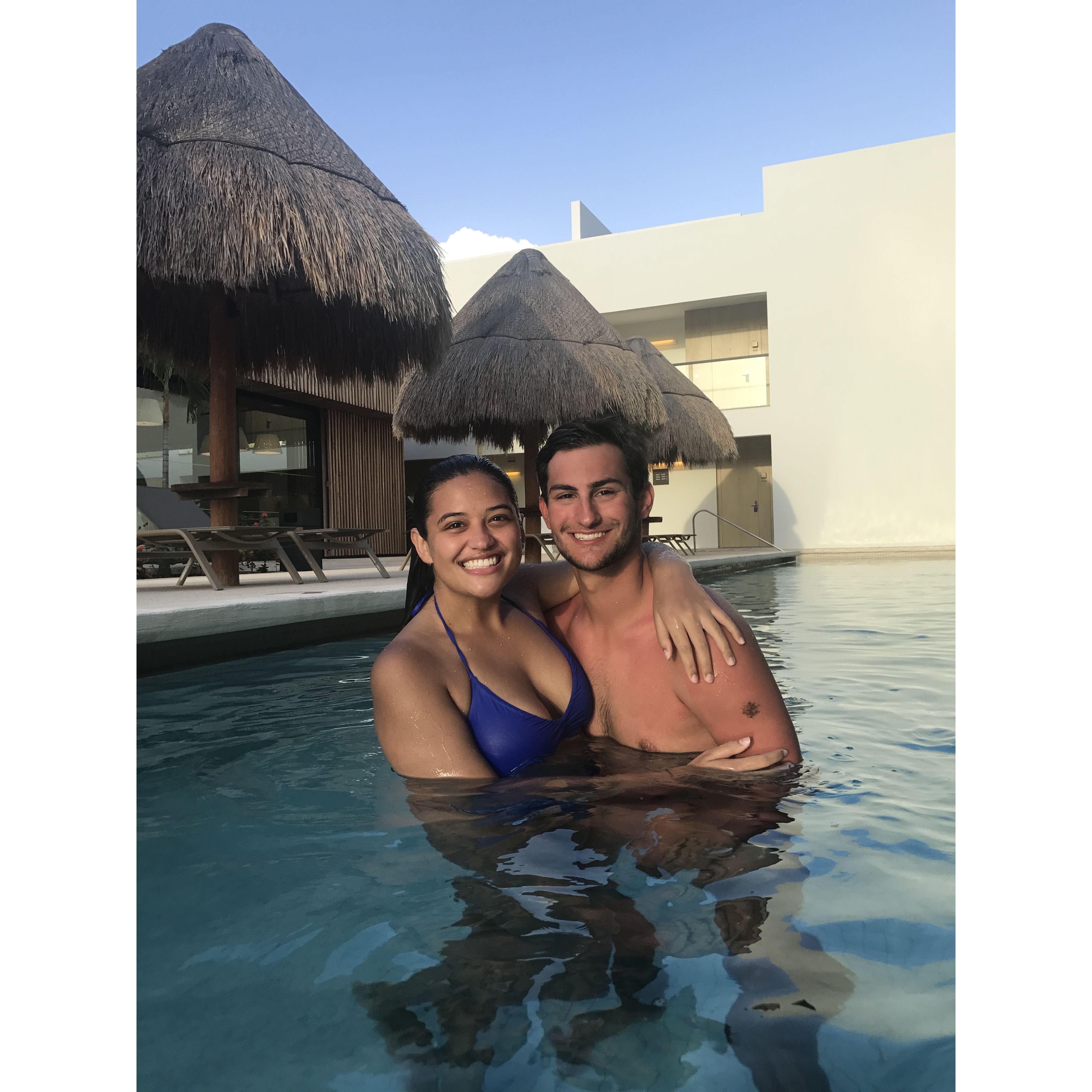 first time in mexico together!