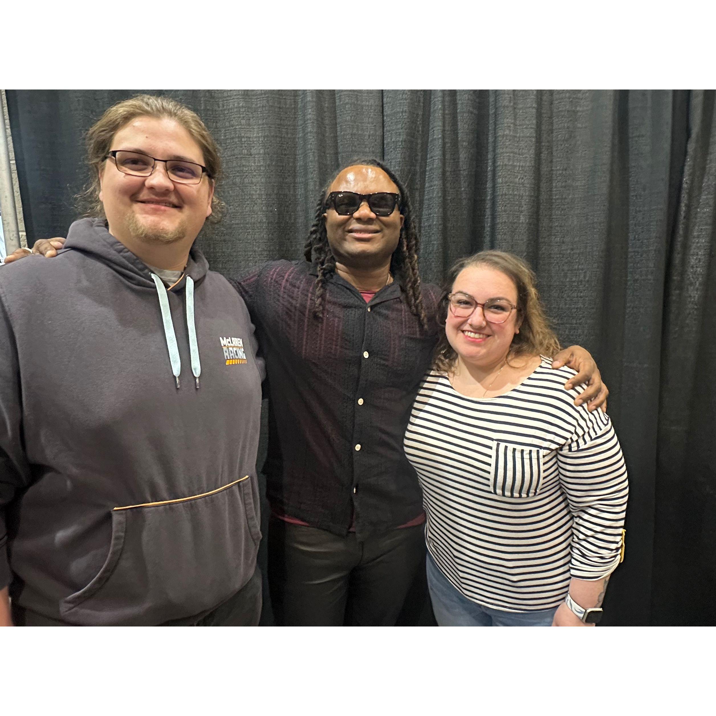 We got to meet Blessing Offor!