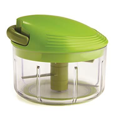 Kuhn Rikon Pull Chop, 2 Cup Food Chopper, Green