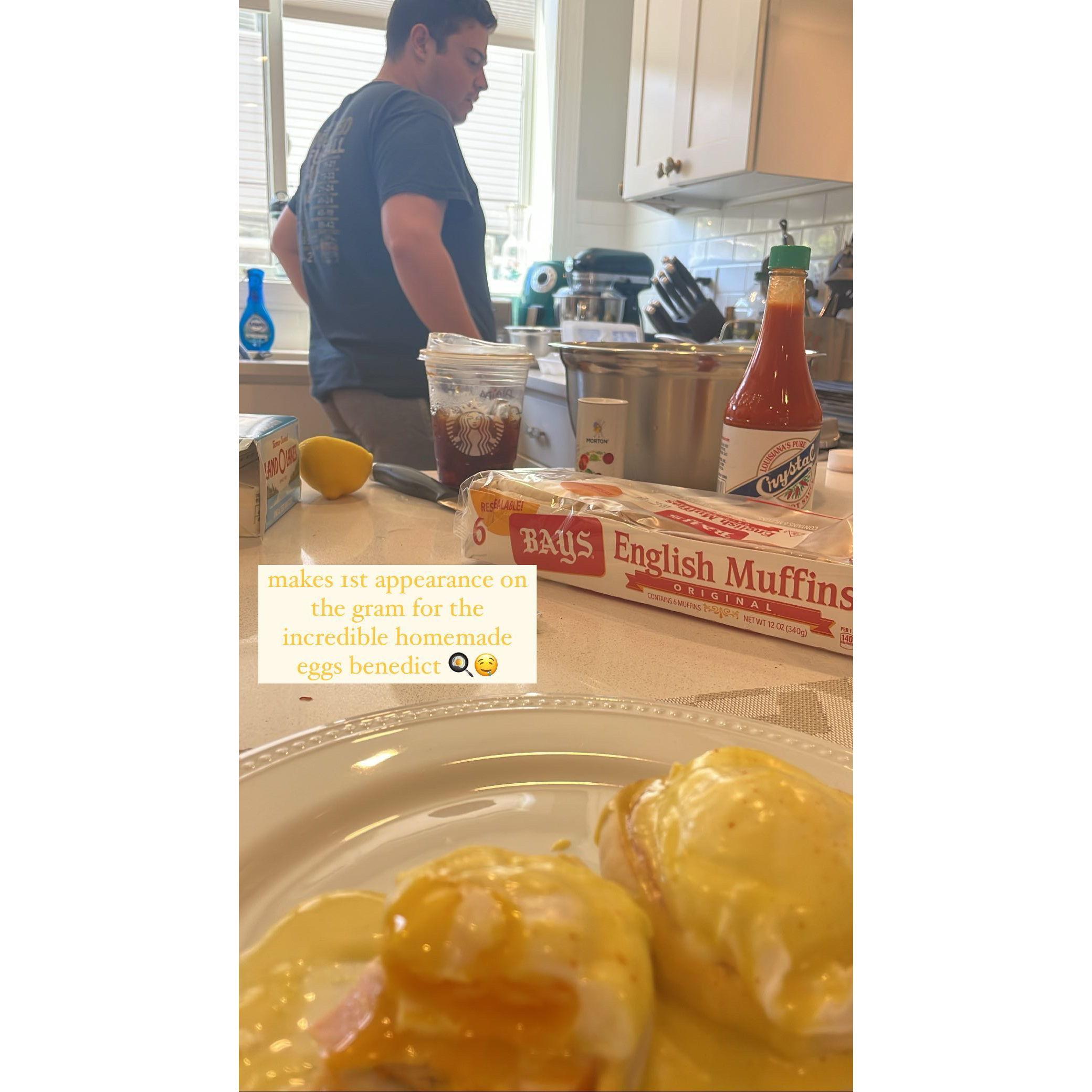 The first of many famous bennies