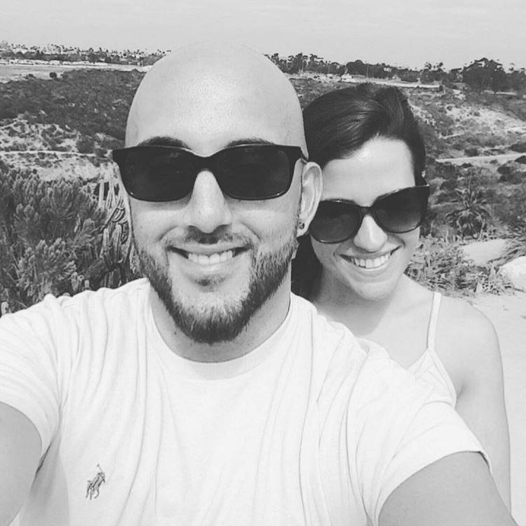 California celebrating love 

Fun fact Laura caught the bouquet and Jack caught the garter