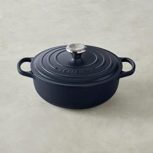 Le Creuset Cast-Iron Essential Oven, 3 1/2-Qt., Matte Navy