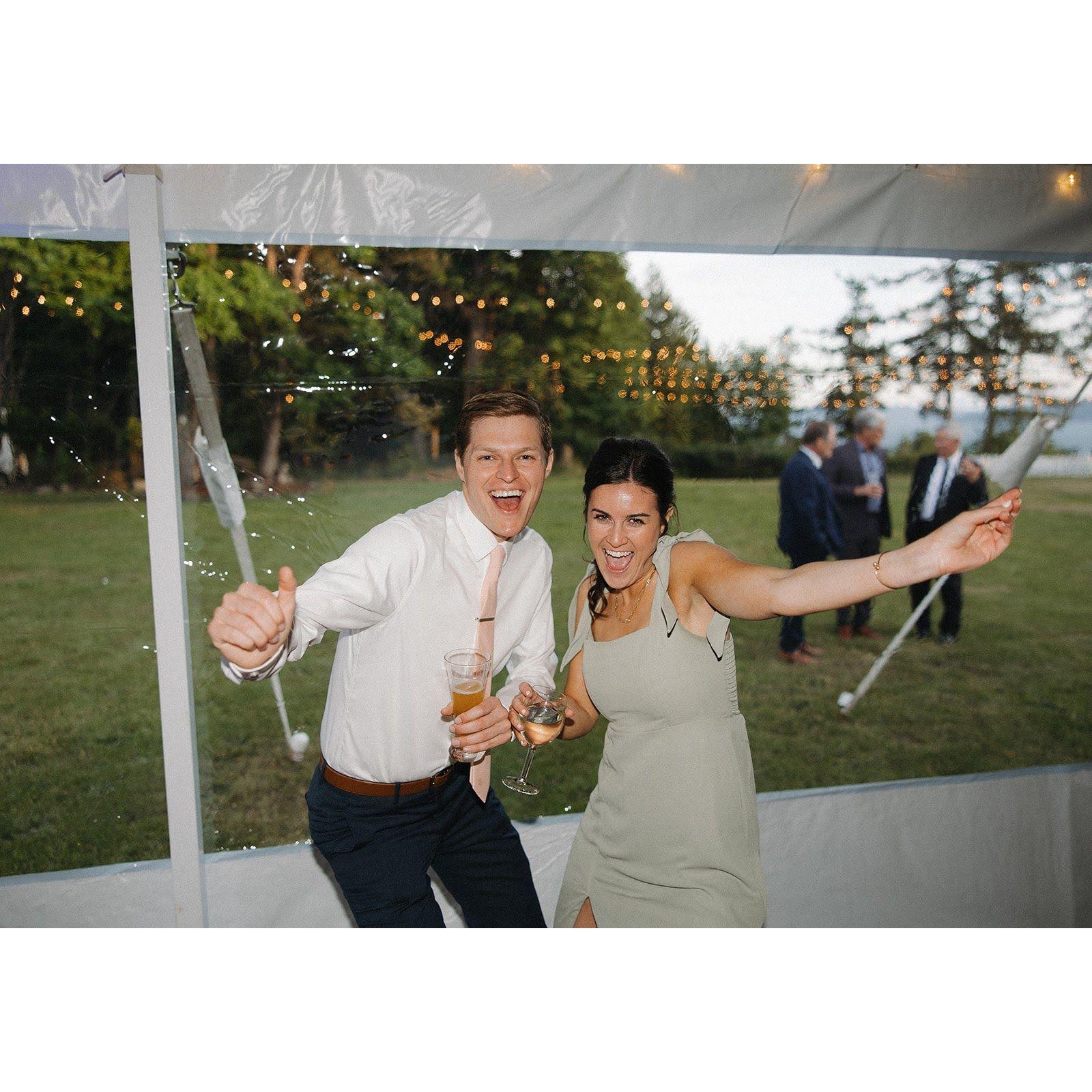 Embracing the wedding party life!
