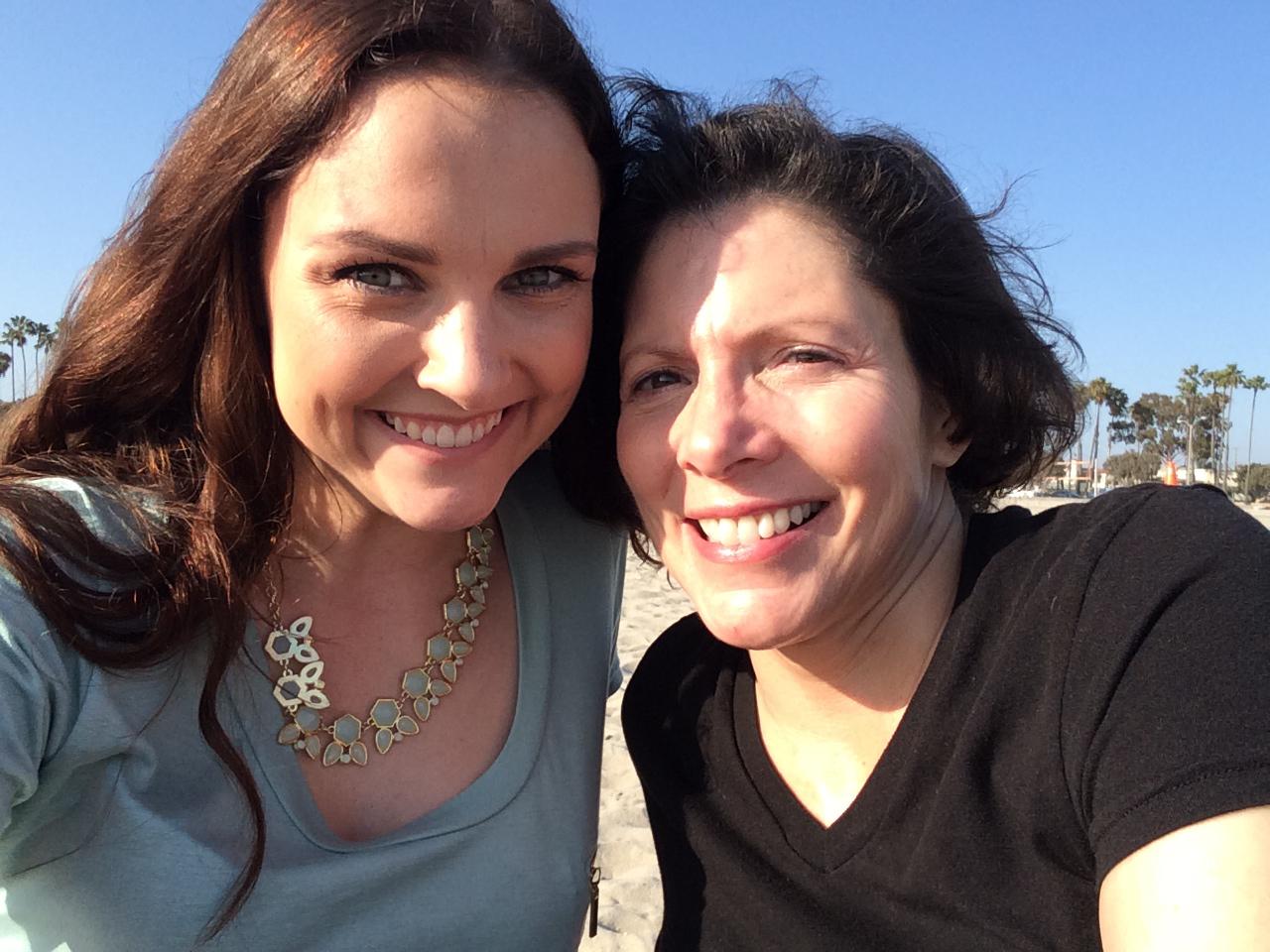 Cecily and her mom Veronica