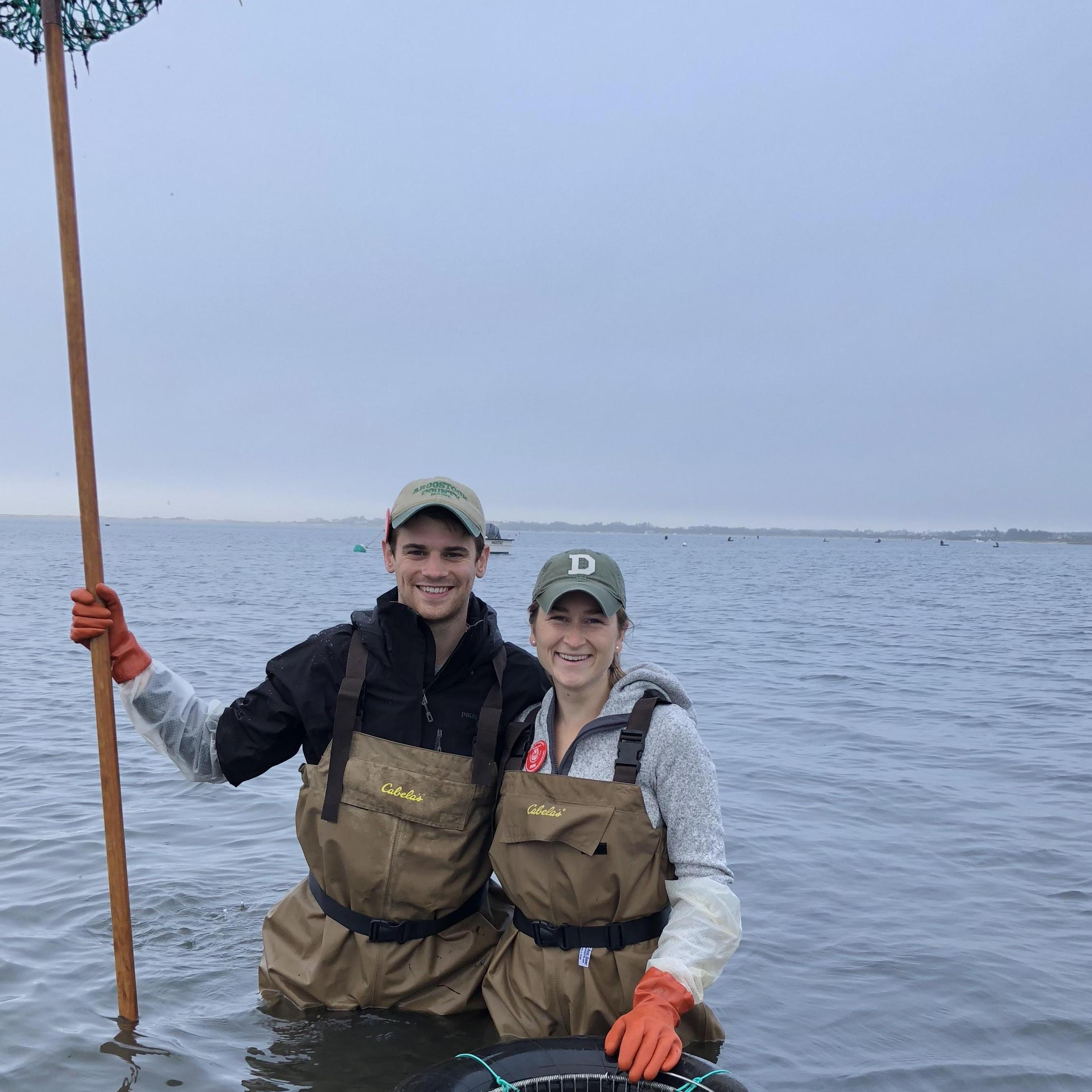 Scalloping on Nantucket.