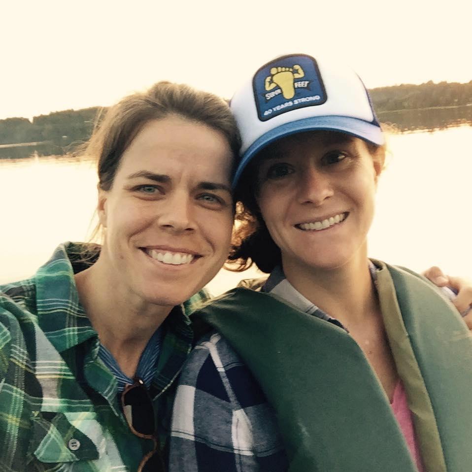 Enjoying a relaxing weekend at the lake before the stress of the new school year hits.