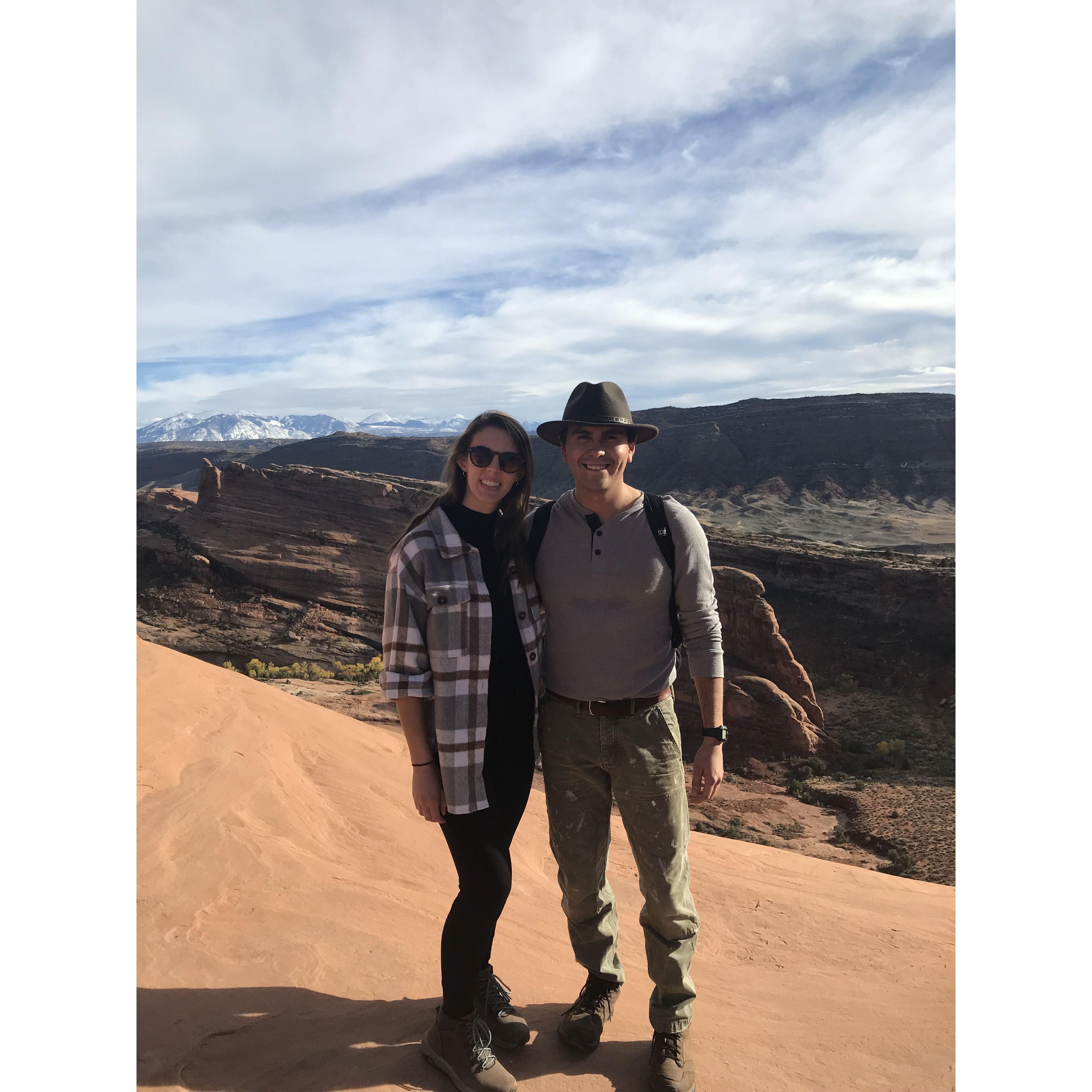 Arches National Park in Moab Utah.