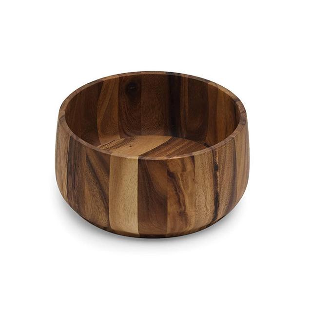 Ironwood Gourmet Tulip Salad Bowl, Acacia Wood