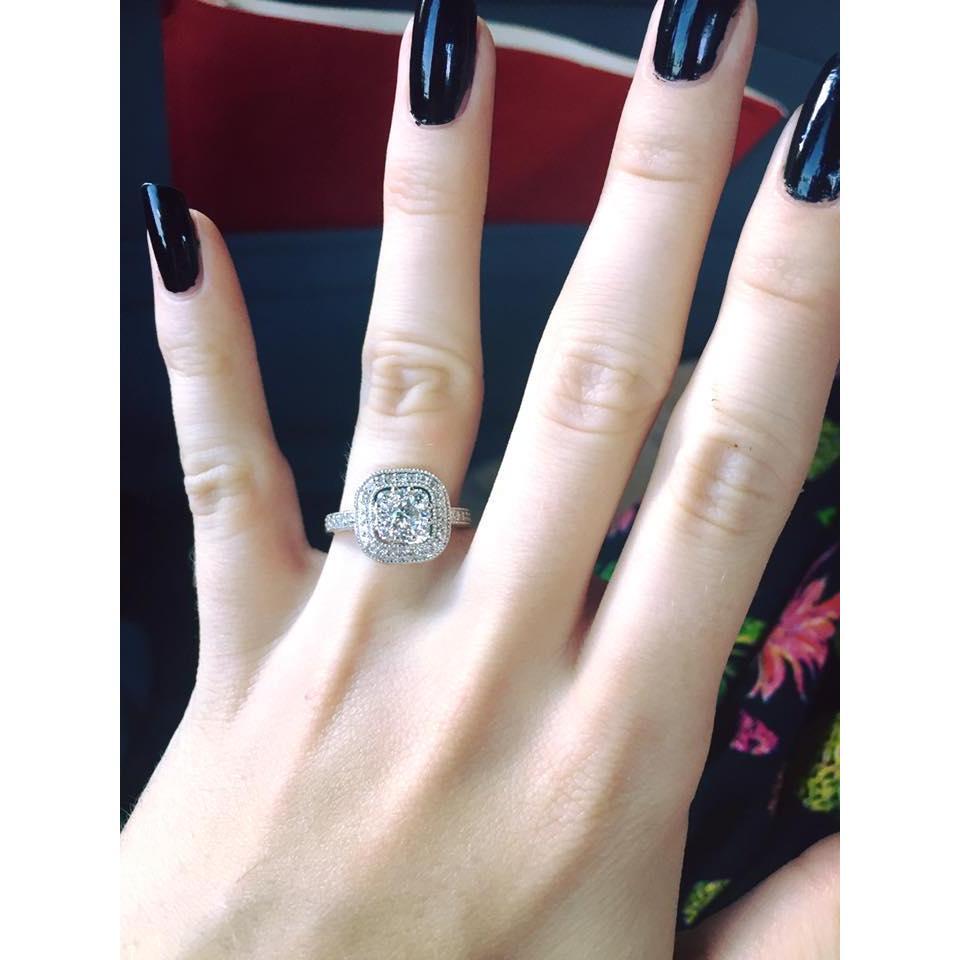 She said yes!