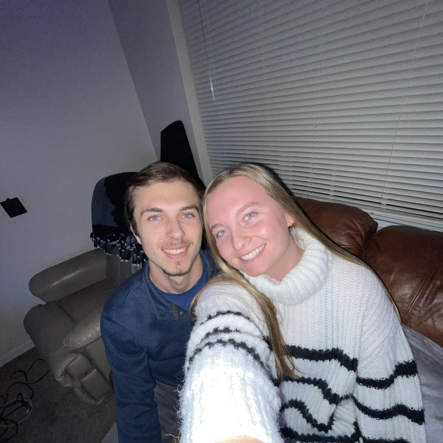 Myah visiting Jacob at Gustavus 2024