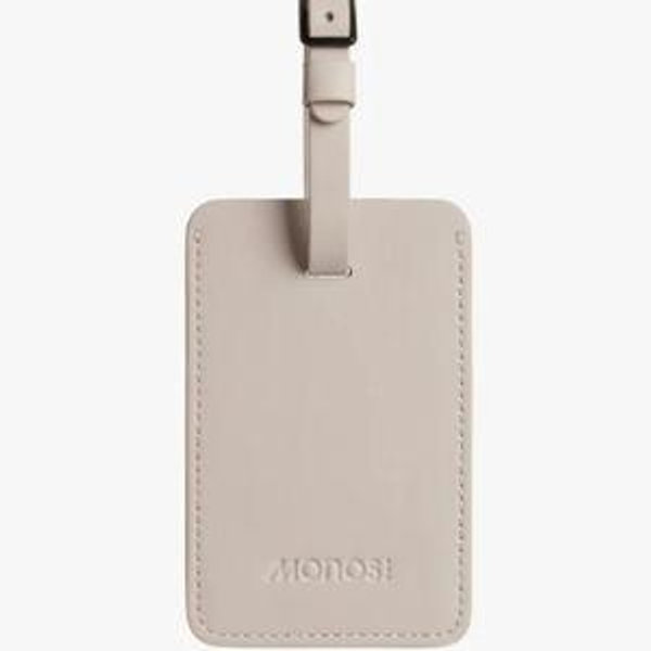 Luggage Tag - Color: Desert Taupe