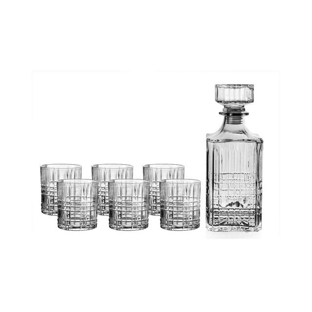 Fifth Avenue Manufacturers Lexington 7 Piece Whiskey Set