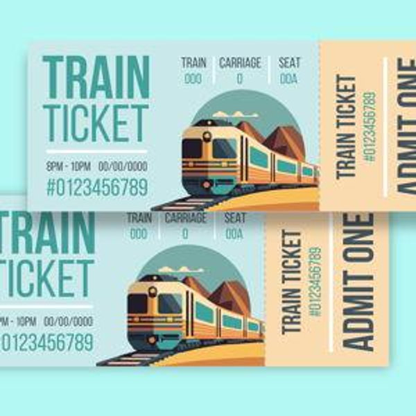 Honeymoon Train & Ferry Tickets