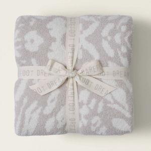 CozyChic® Fauna Leopard Throw - Stone/Cream
