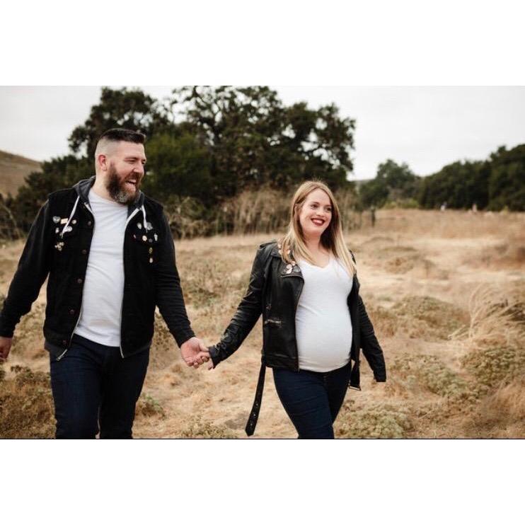First comes love, then comes .. oh shoot! We did it all backwards, but just the way it was supposed to. Surprise baby!