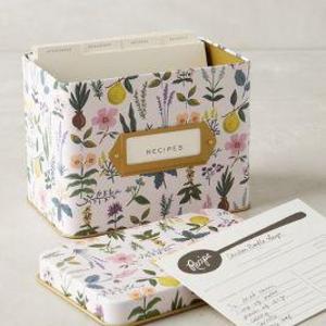 Spring Garden Recipe Tin