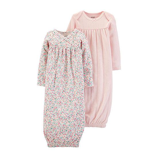 Carter's 2-Pk. Girls Nightgown Long Sleeve Round Neck