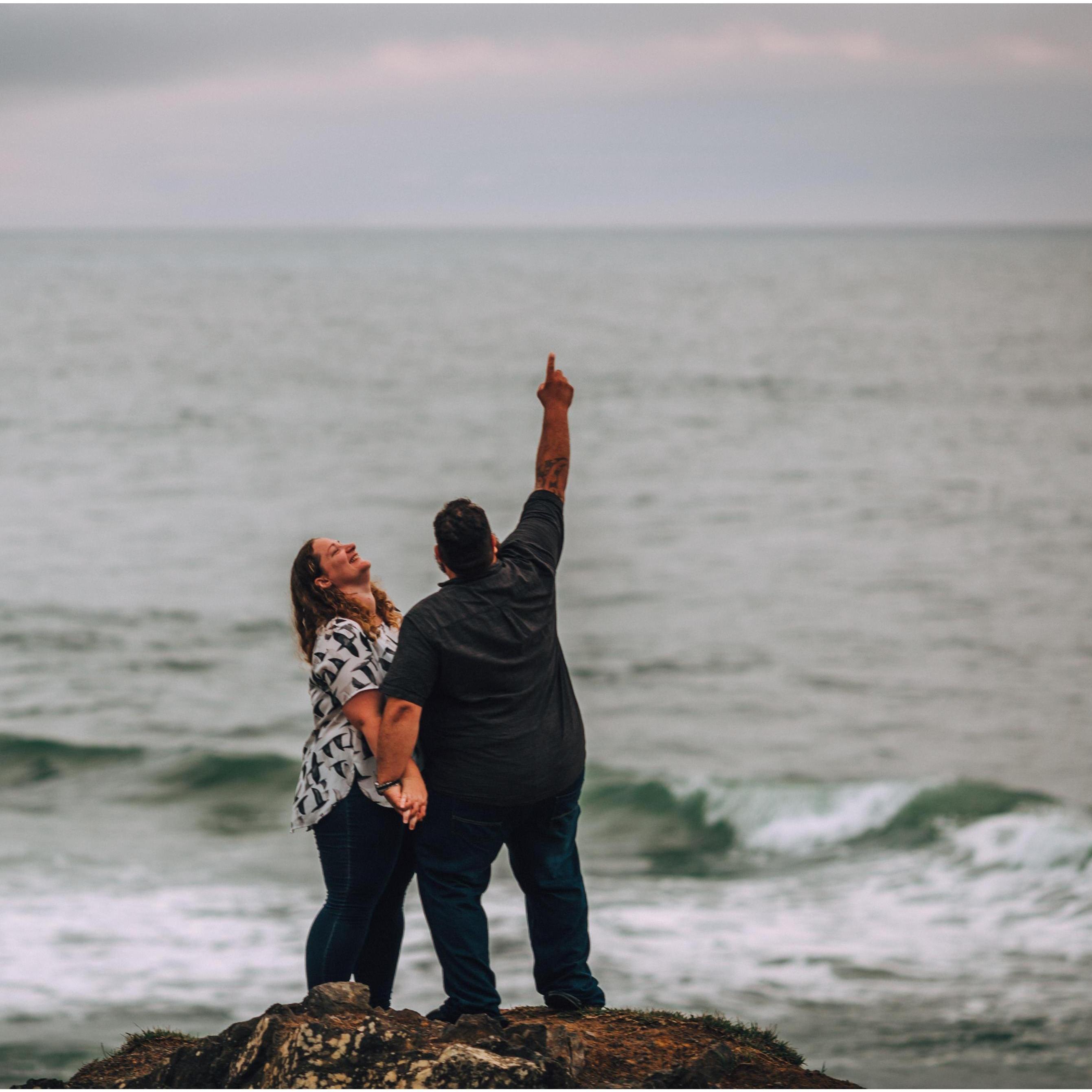 Reach for the sky... Climb every mountain higher! I am sure that is what Kaleb was singing in his head.