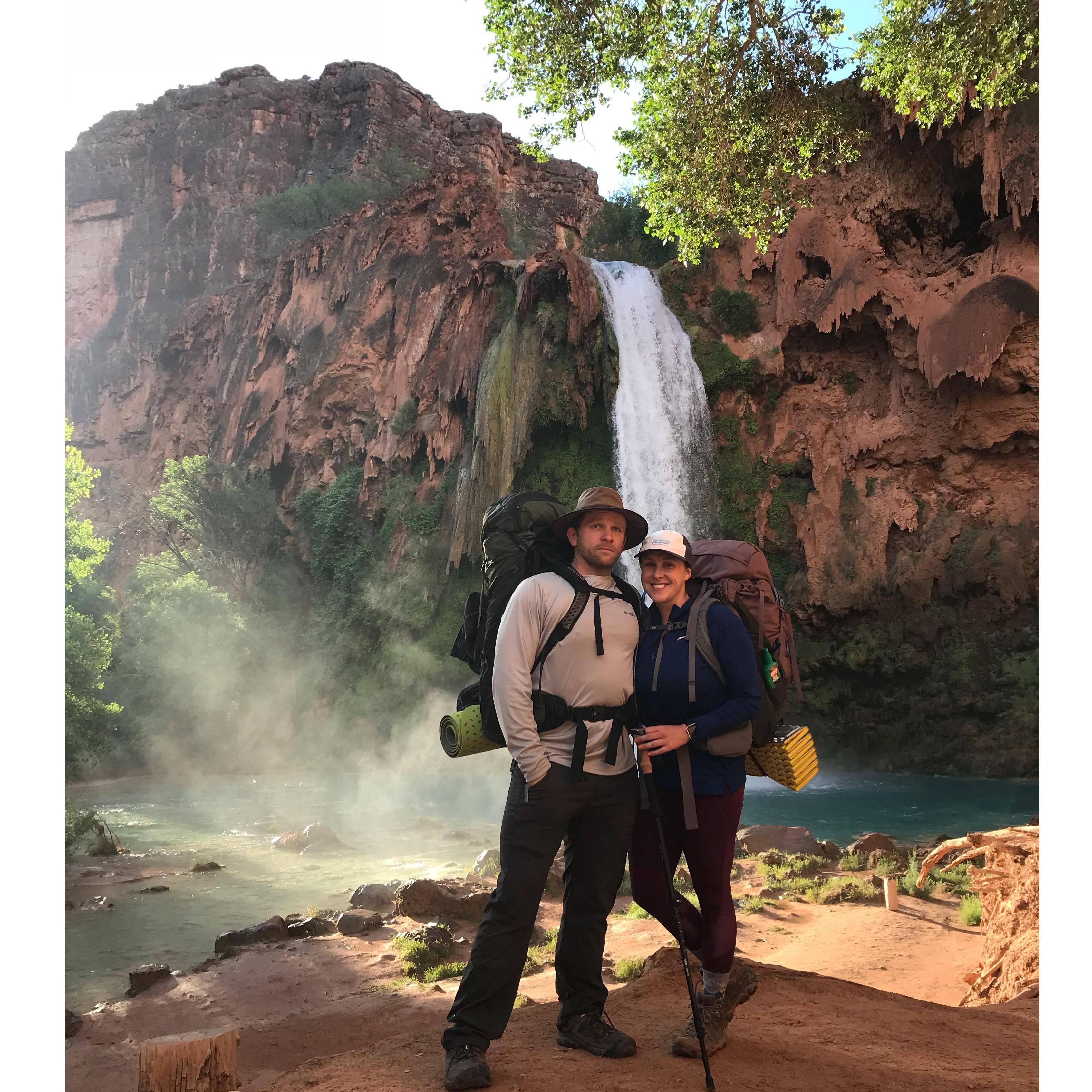 Havasu Falls, Supai, Arizona.
May 2019.