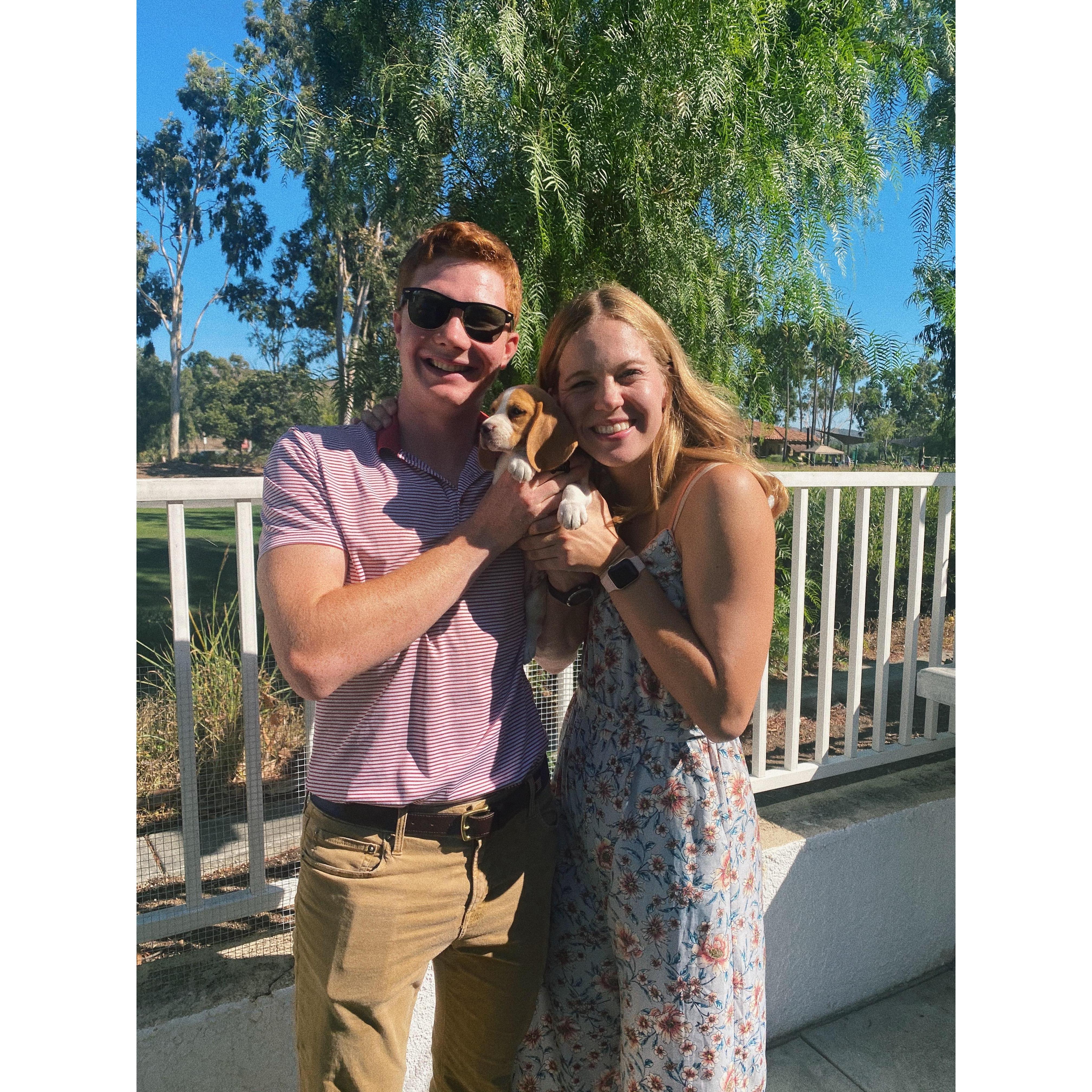 They day we met Daisy!!