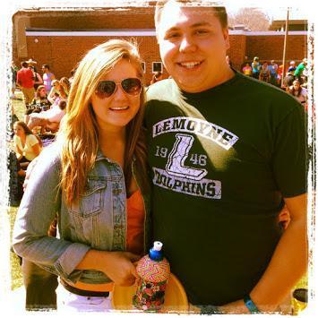 April, 2013, Le Moyne College
We first met at Le Moyne in Kayla's dorm room (shout out to Natalie for introducing us!) Here's our first Dolphy Day together, celebrating out on the quad.