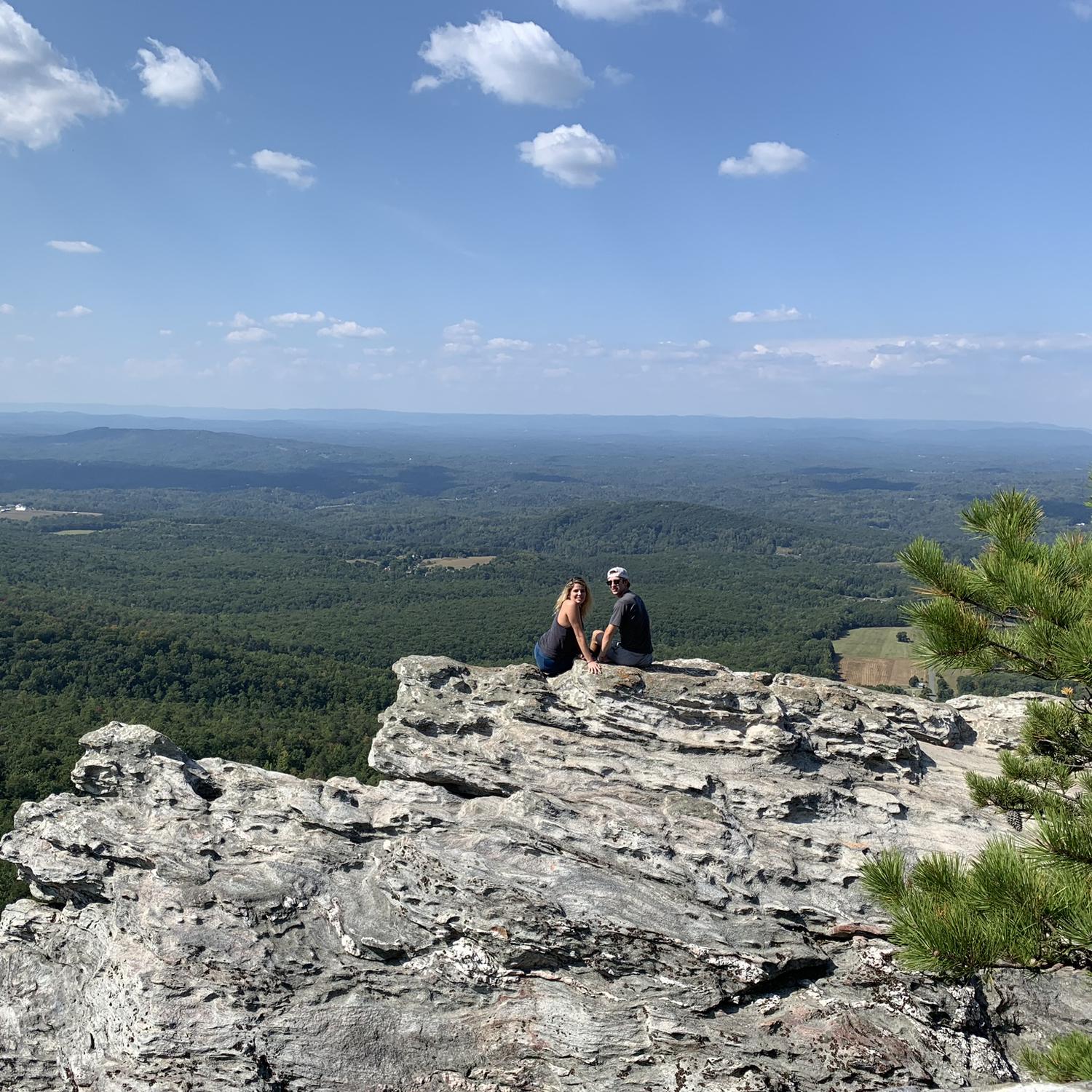 Where Caleb made it official!