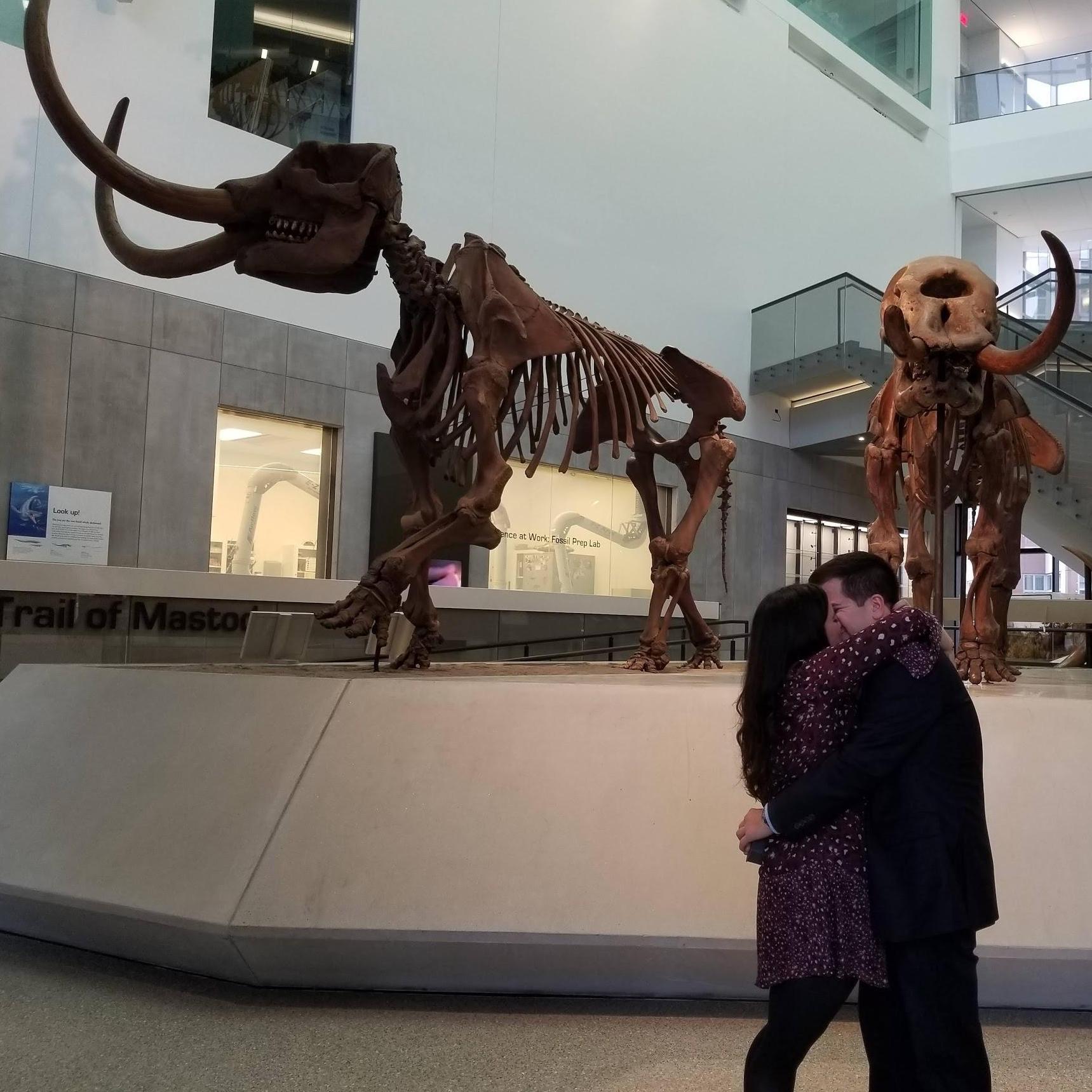"I do" with our favorite prehistoric couple