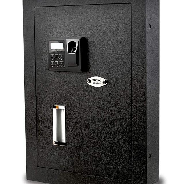 Viking Security Safe VS-52BLX Biometric Fingerprint Hidden Wall Safe