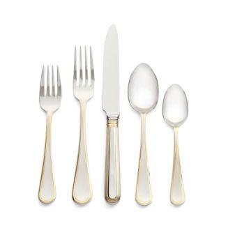 Ricci Argentieri Ascot Goldplate 5-Piece Place Setting