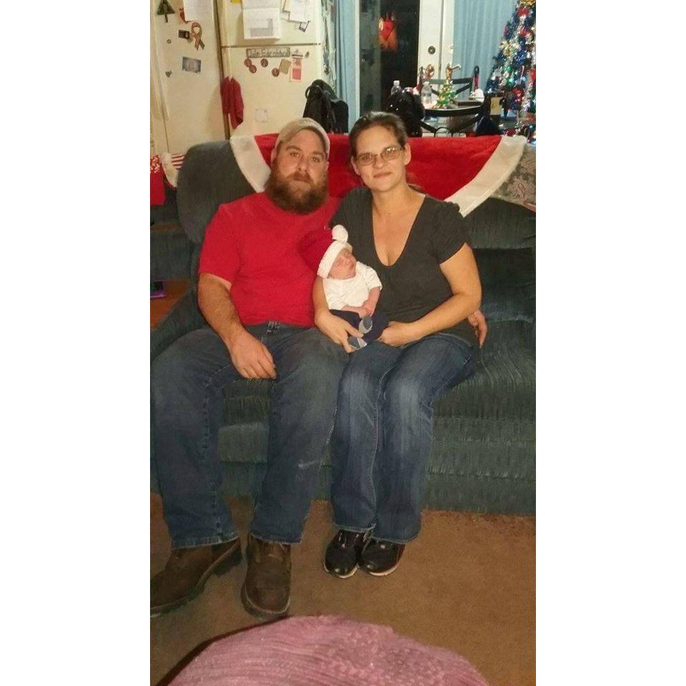 Christmas 2016 with our son, Grayson.