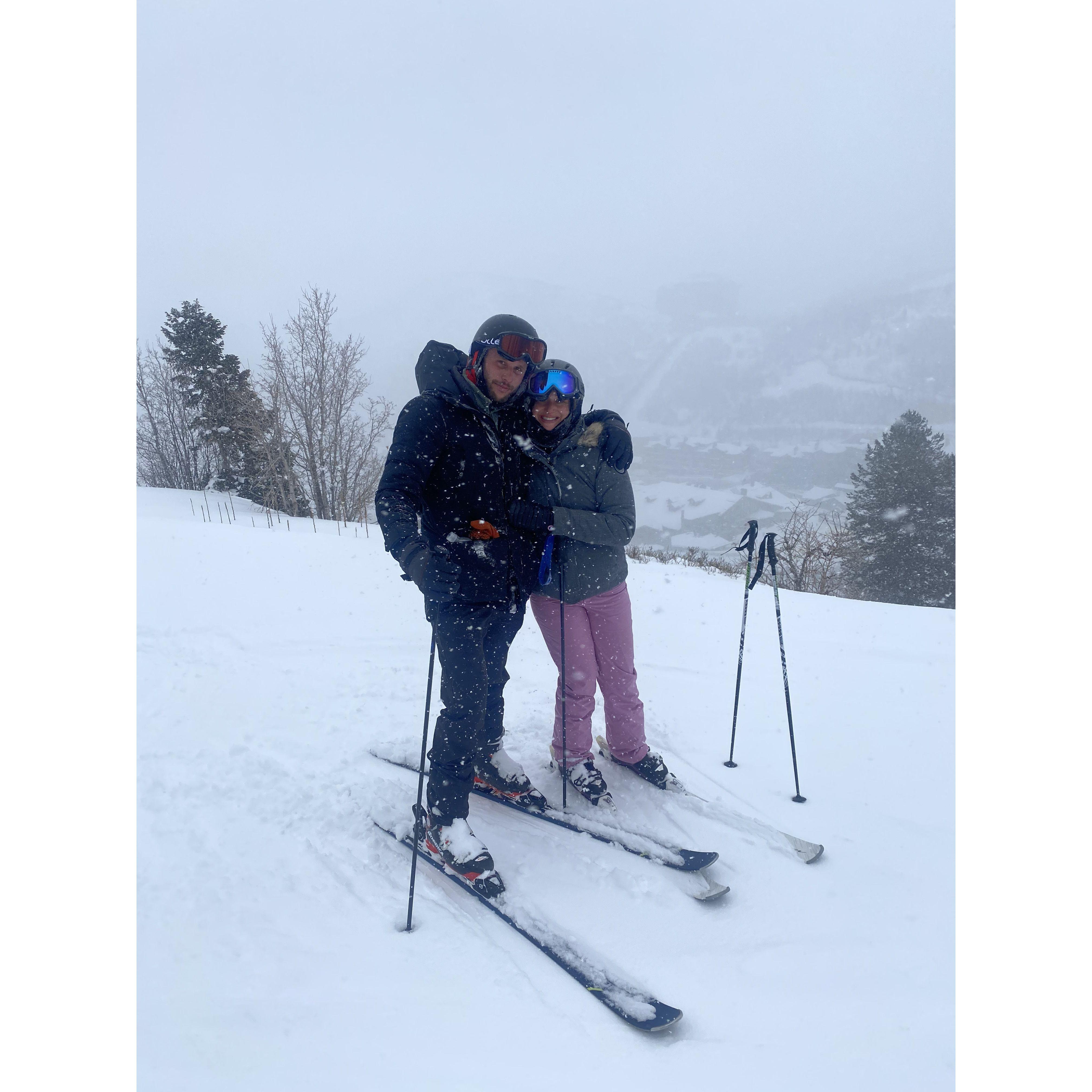 skiing in Deer Valley