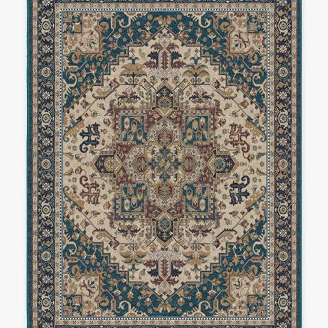Vintage Heriz Cerulean Rug, 3x5
