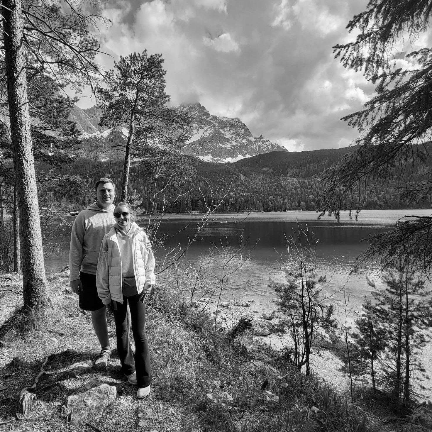 Lake Eibsee, Bavaria, Germany - May 2024