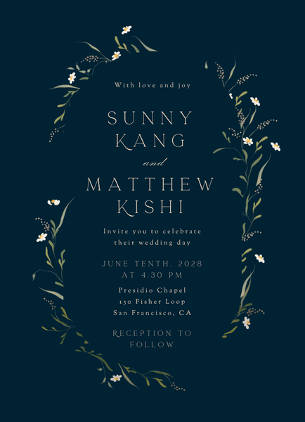 Pero Classic | Deepest Teal | Zola Wedding Invitations