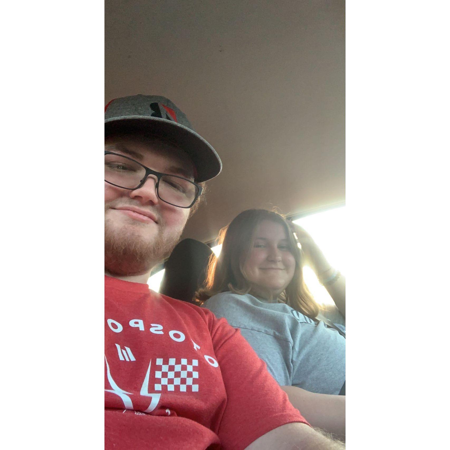 This is another one of our first pictures together!