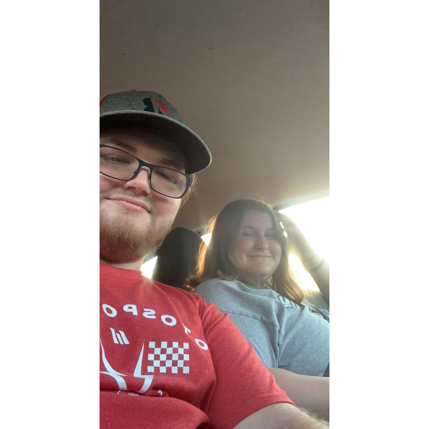This is another one of our first pictures together!