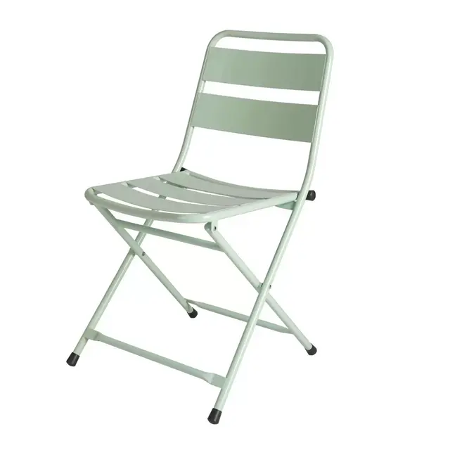 Destination Summer Folding Bistro Chair in Sage