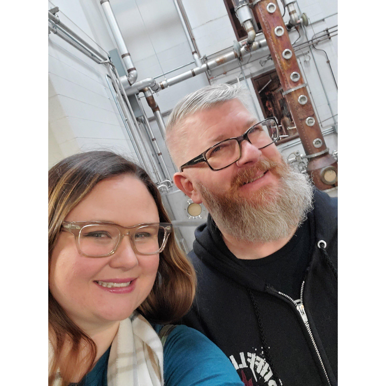 Visiting Russ' favorite distillery. February 2020.